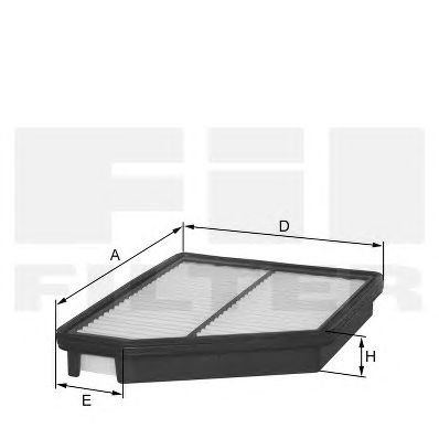 FIL FILTER hp5045 -  Воздушный фильтр